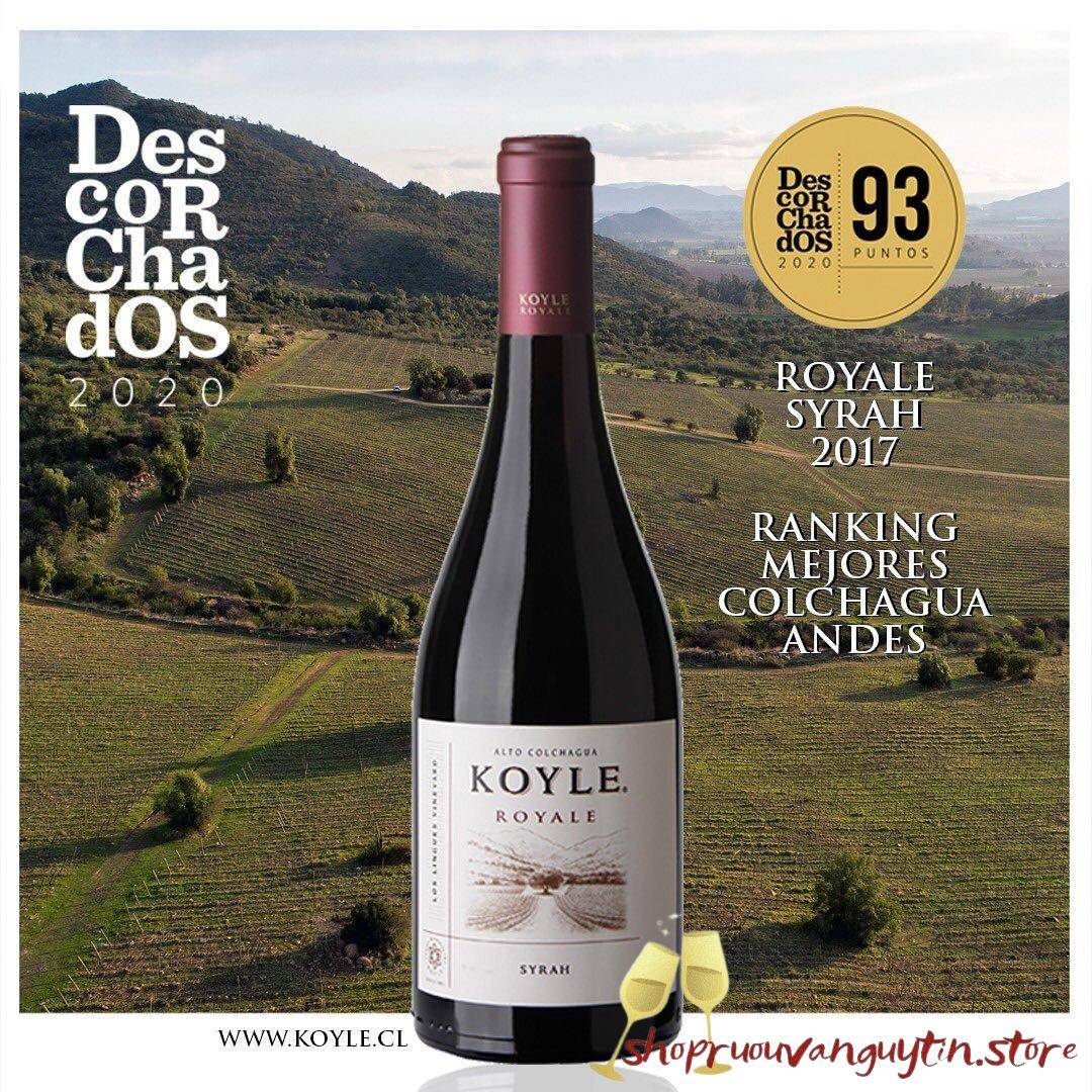 rượu vang Koyle Royale Syrah
