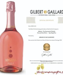 Abbazia Moscato Sparkling Rose