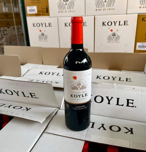 Rượu Vang Chile Koyle Cuvee Los Lingues Carmenere - Hình ảnh 3