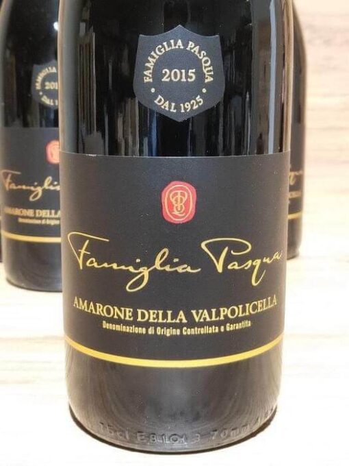 Rượu Vang Ý Pasqua Famiglia Amarone Della Valpolicella DOCG - Hình ảnh 5
