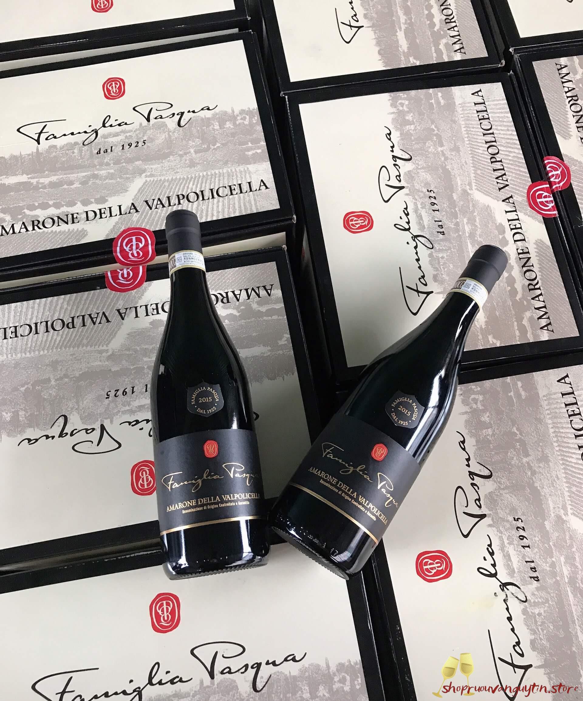 Rượu Vang Ý Pasqua Famiglia Amarone Della Valpolicella DOCG - Hình ảnh 6