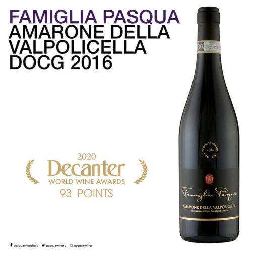 Rượu Vang Ý Pasqua Famiglia Amarone Della Valpolicella DOCG