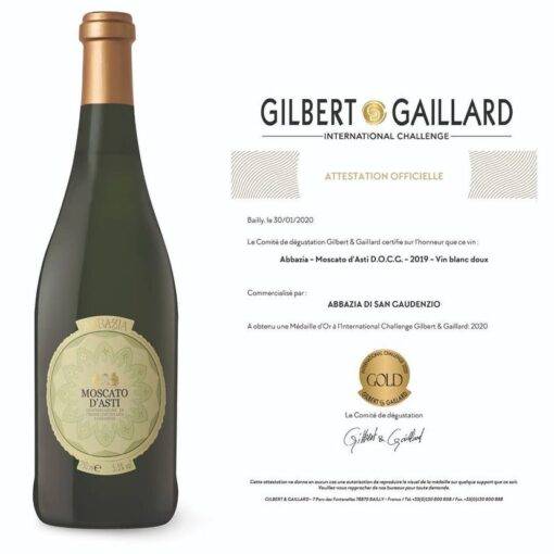 Abbazia Moscato Dasti Docg; ABBAZIA MOSCATO D’ASTI DOCG (SWEET)