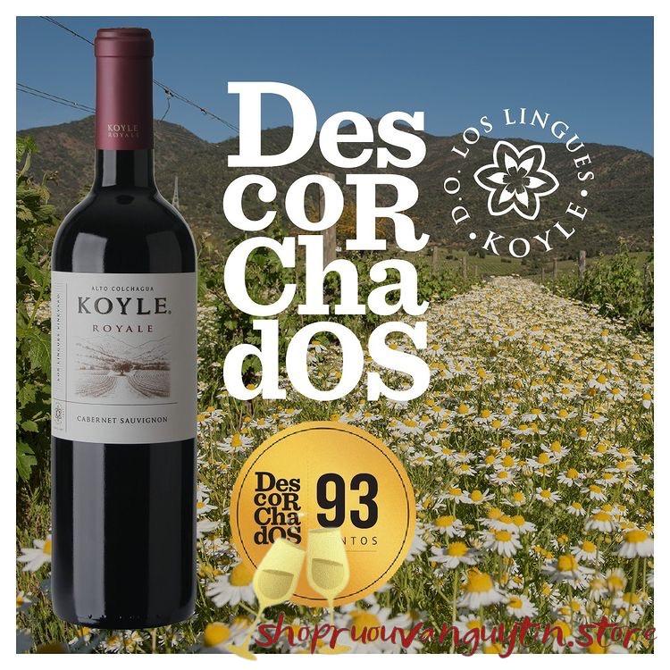 rượu vang koyle royale cabernet sauvignon; rượu vang Chile