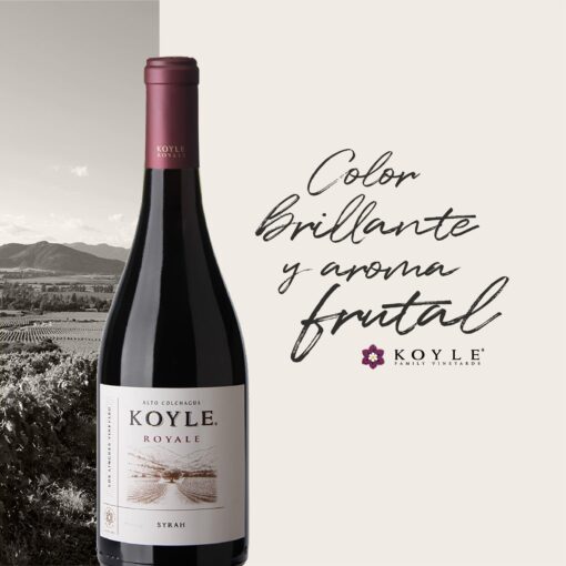 rượu vang koyle royale syrah; rượu vang Chile