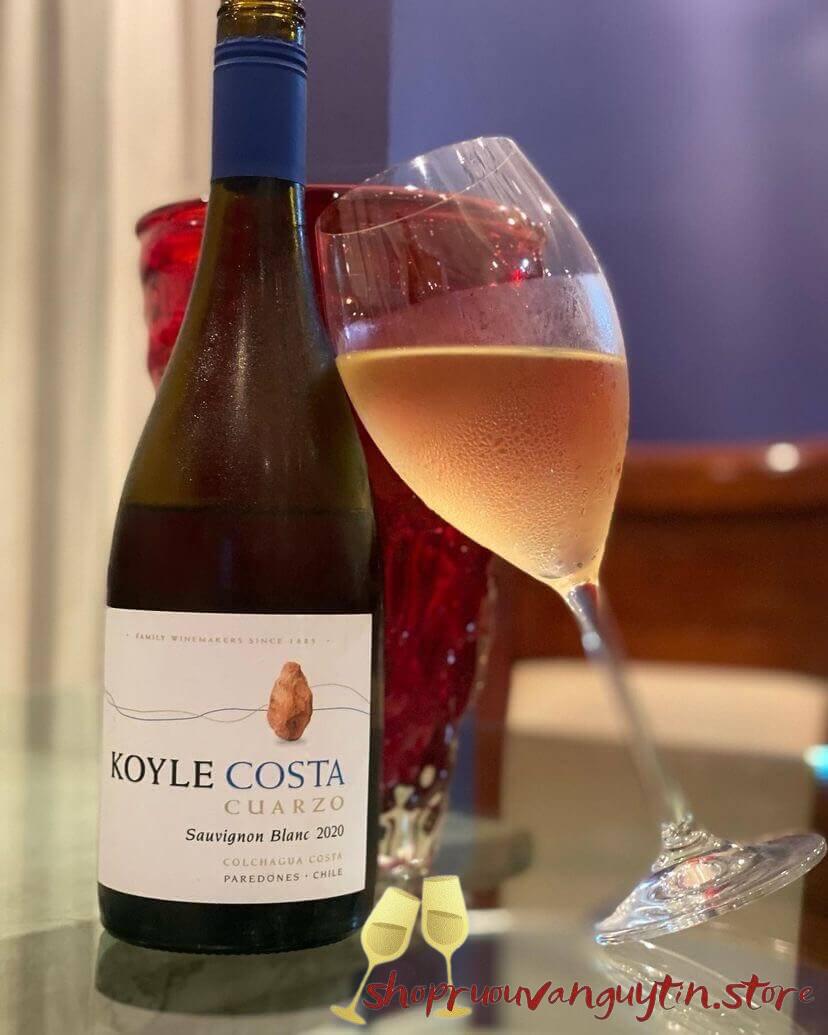 Rượu Vang Chile Koyle Costa Cuarzo Sauvignon Blanc - Hình ảnh 3