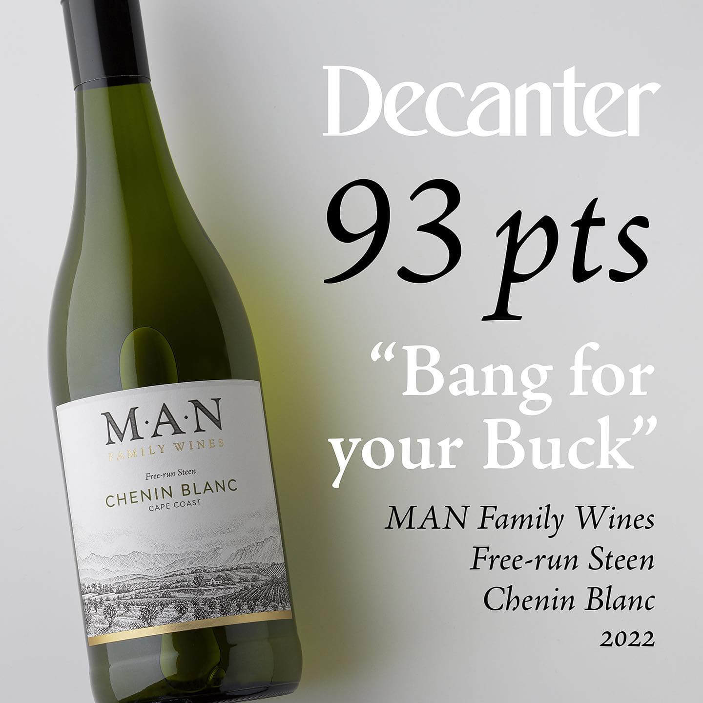 Rượu Vang Trắng MAN Family Wine Chenin Blanc