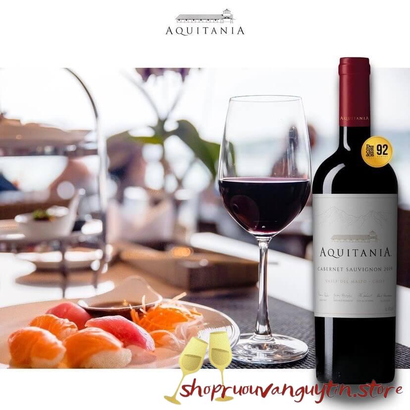 Rượu Vang Chile Aquitania Cabernet Sauvignon - Hình ảnh 2
