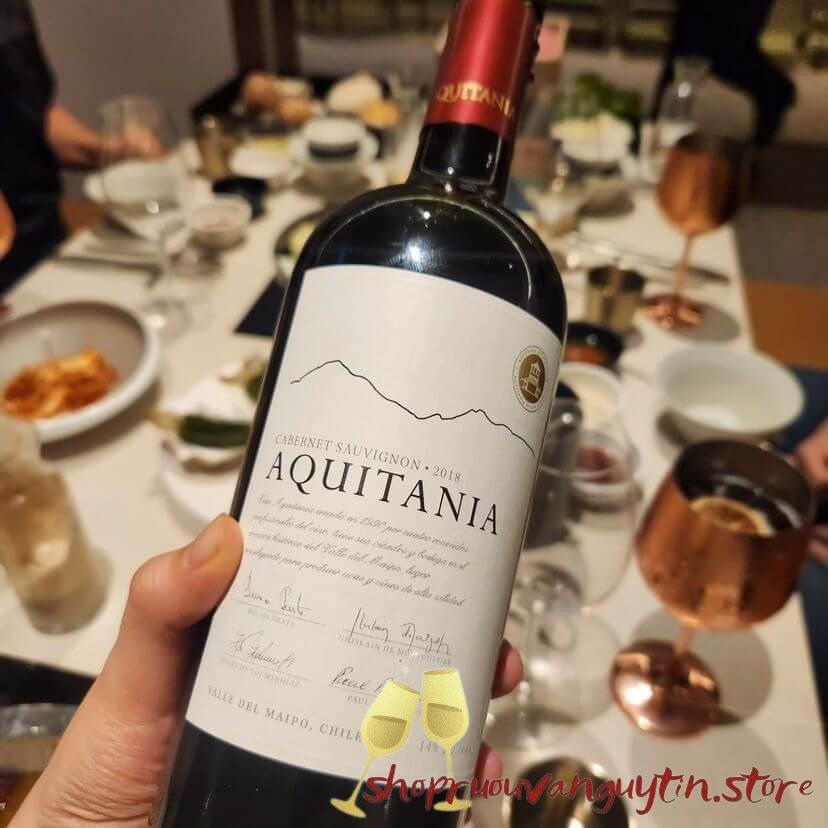 Rượu Vang Chile Aquitania Cabernet Sauvignon - Hình ảnh 5