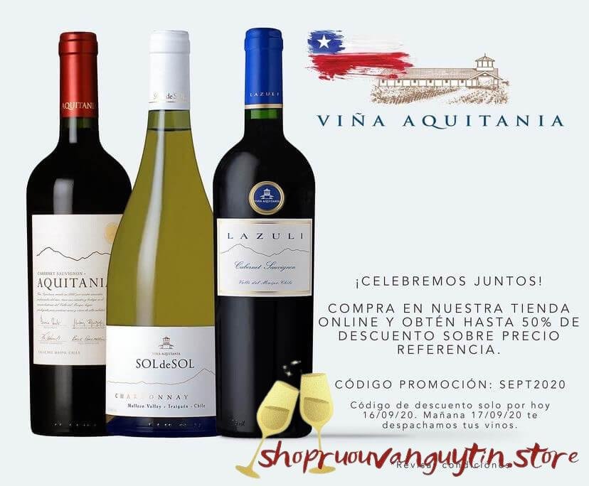 Rượu Vang Chile Aquitania Cabernet Sauvignon - Hình ảnh 4