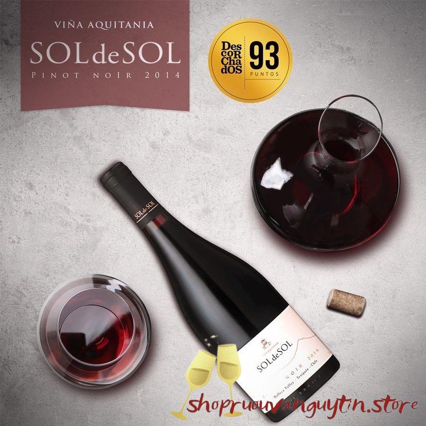 Aquitania Sol de Sol Pinot Noir; SOLdeSOL PINOT NOIR