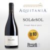 Aquitania Sol de Sol Pinot Noir; SOLdeSOL PINOT NOIR