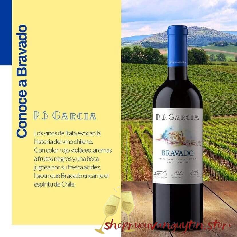 Rượu Vang Chile P.S. Garcia Bravado Blend - Hình ảnh 4
