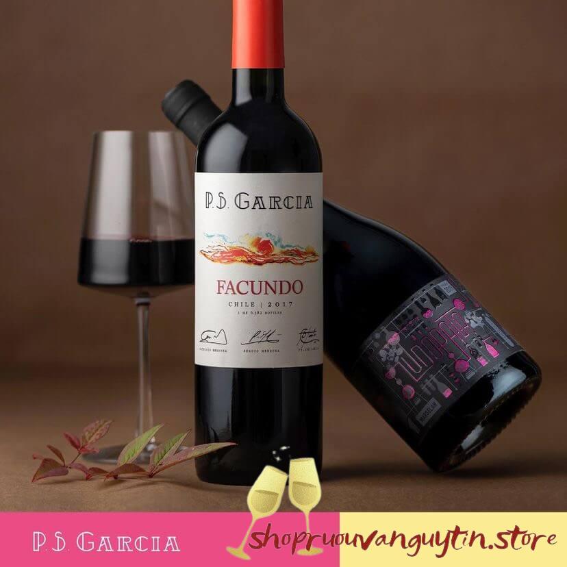 P.S Garcia Facundo Blend; rượu vang đỏ Chile