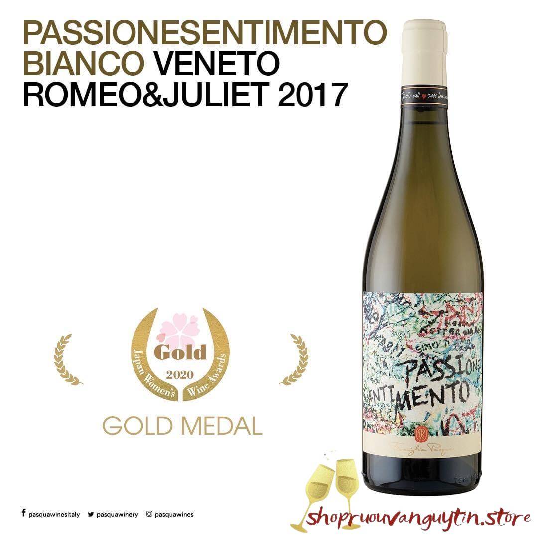 Pasqua Romeo & Juliet Passione Sentimento White; PASQUA ROMEO & JULIET (Passione Sentimento) – White