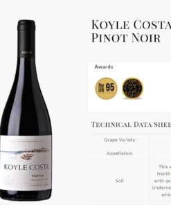 Koyle Costa Pinot Noir; KOYLE COSTA PINOT NOIR