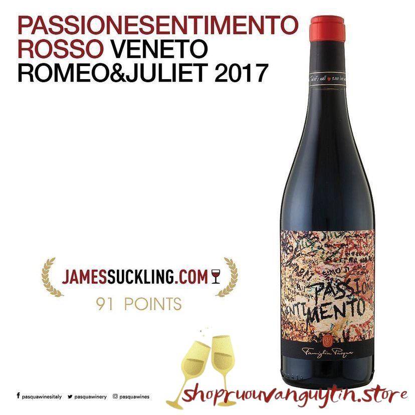 Pasqua Romeo & Juliet Red Passione Sentimento