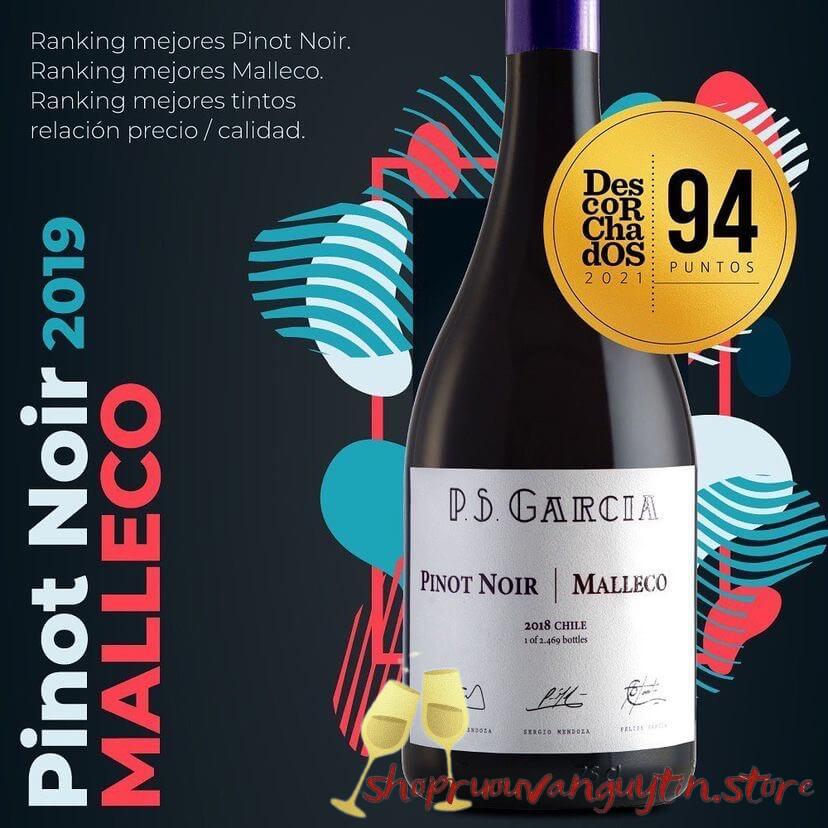 P.S. Garcia Pinot Noir Malleco; P.S. GARCÍA PINOT NOIR MALLECO