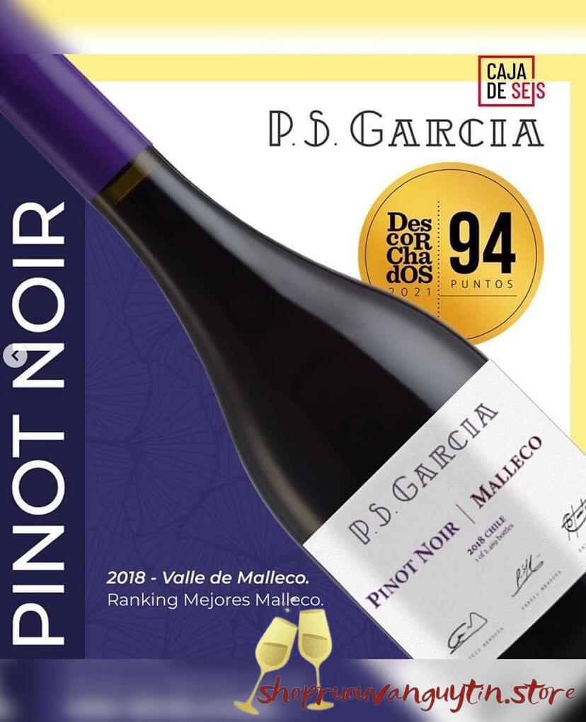 P.S. Garcia Pinot Noir Malleco; P.S. GARCÍA PINOT NOIR MALLECO