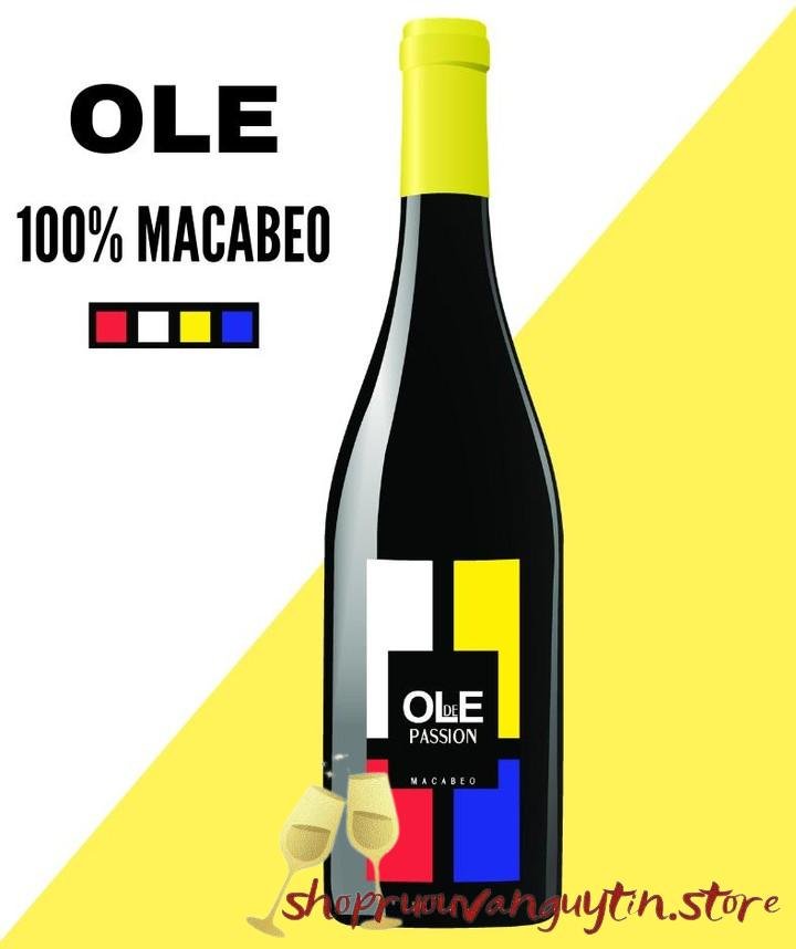 Rượu Vang Trắng Ole De Passion Macabeo - Hình ảnh 5