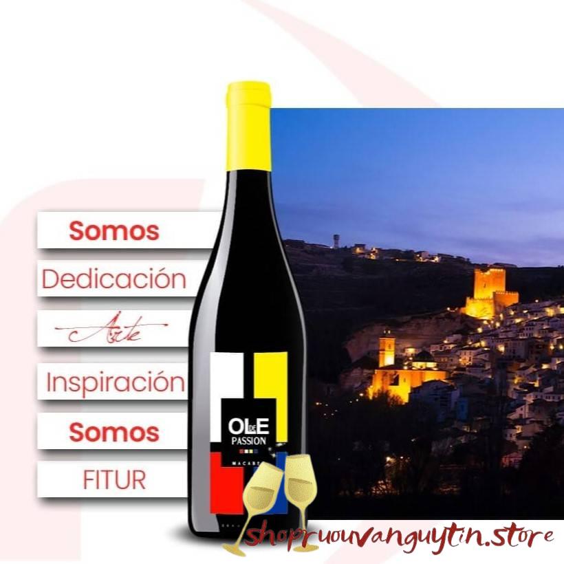 Rượu Vang Trắng Ole De Passion Macabeo
