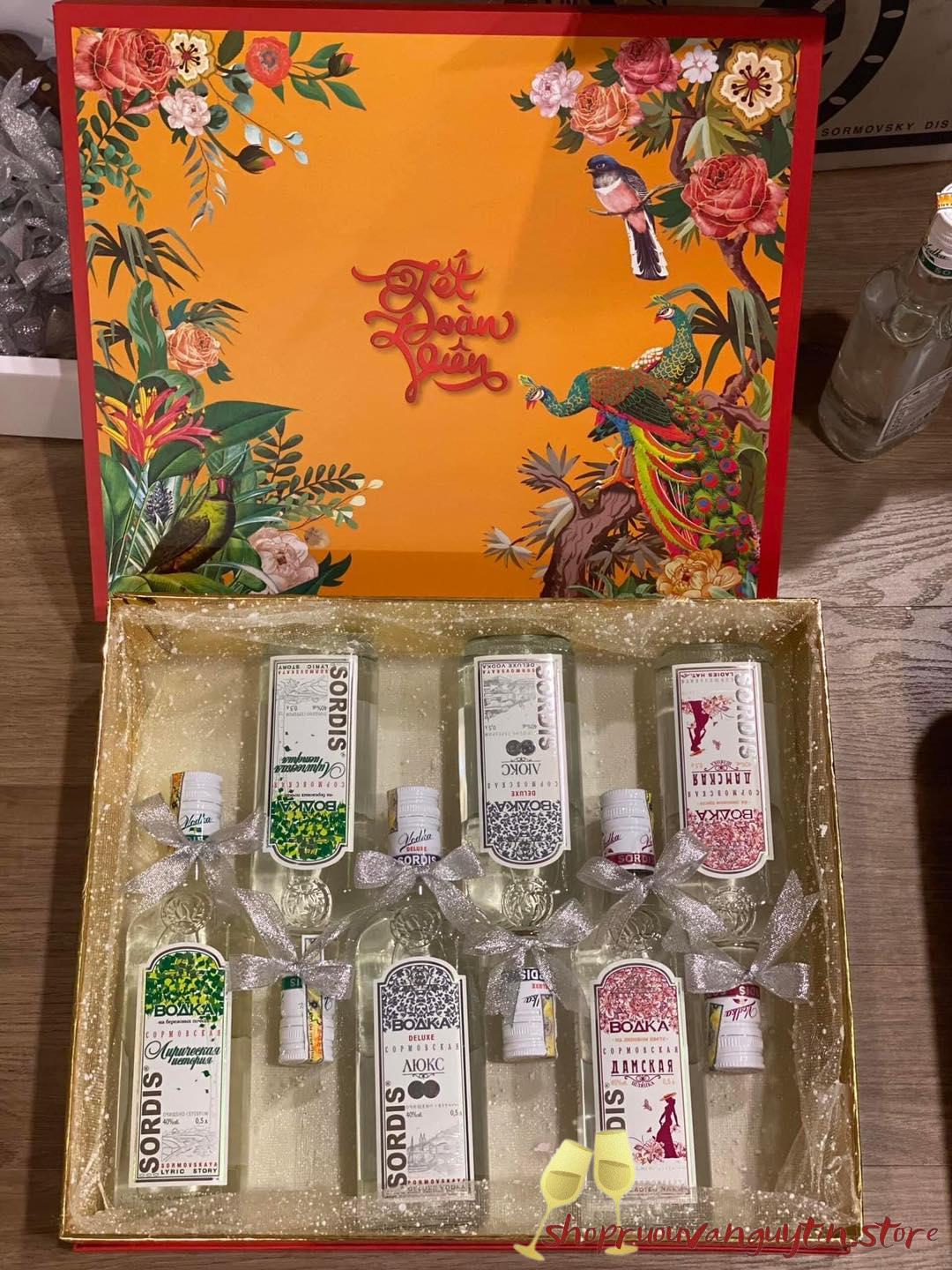 Vodka Sordis Three Old Man; Vodka Sordis Deluxe; Vodka Sordis Ladies Hat