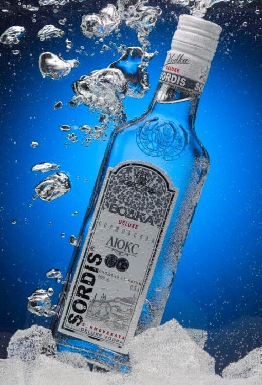 vodka sordis deluxe; vodka phượng hoàng bạc