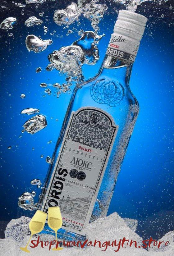 vodka sordis deluxe; vodka phượng hoàng bạc