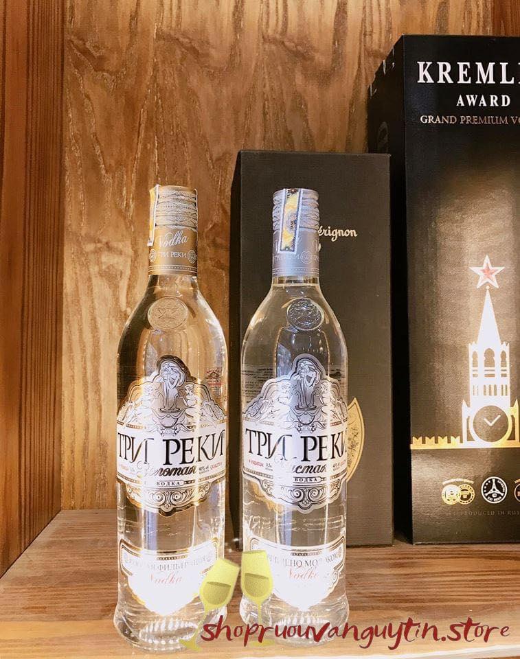 Vodka Sordis Three Rivers; vodka phượng hoàng trắng; vodka phượng hoàng vàng