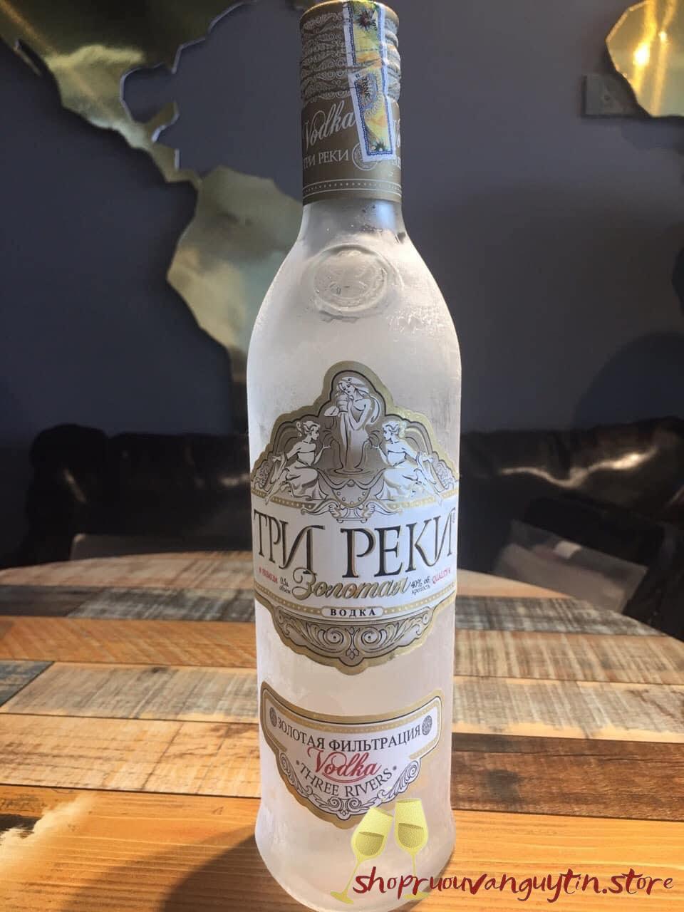 Vodka Sordis Three Rivers; vodka phượng hoàng trắng; vodka phượng hoàng vàng