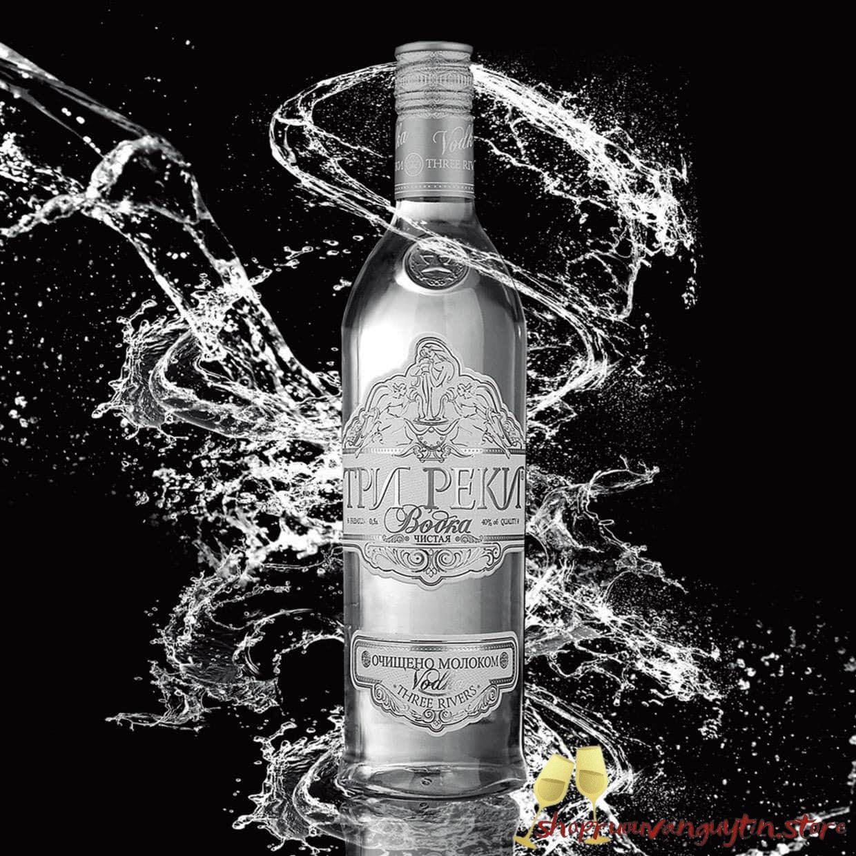 Vodka Sordis Three Rivers; vodka phượng hoàng trắng; vodka phượng hoàng vàng