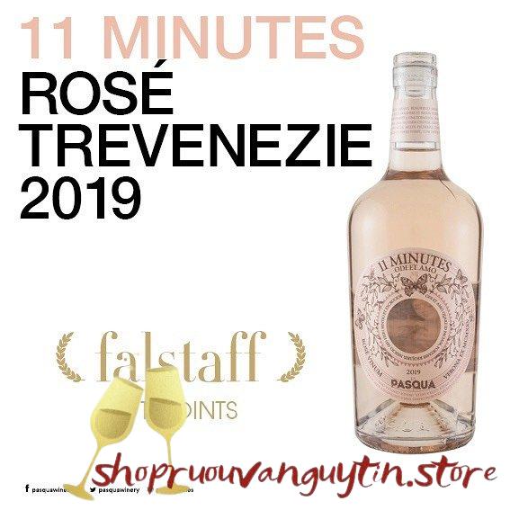 Rượu vang hồng Pasqua rose 11 minutes