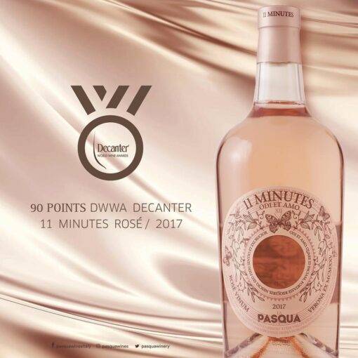 Rượu vang hồng Pasqua rose 11 minutes