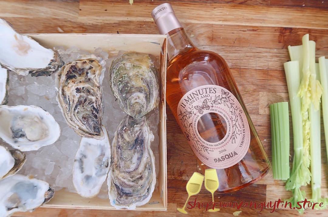 Rượu vang hồng Pasqua rose 11 minutes