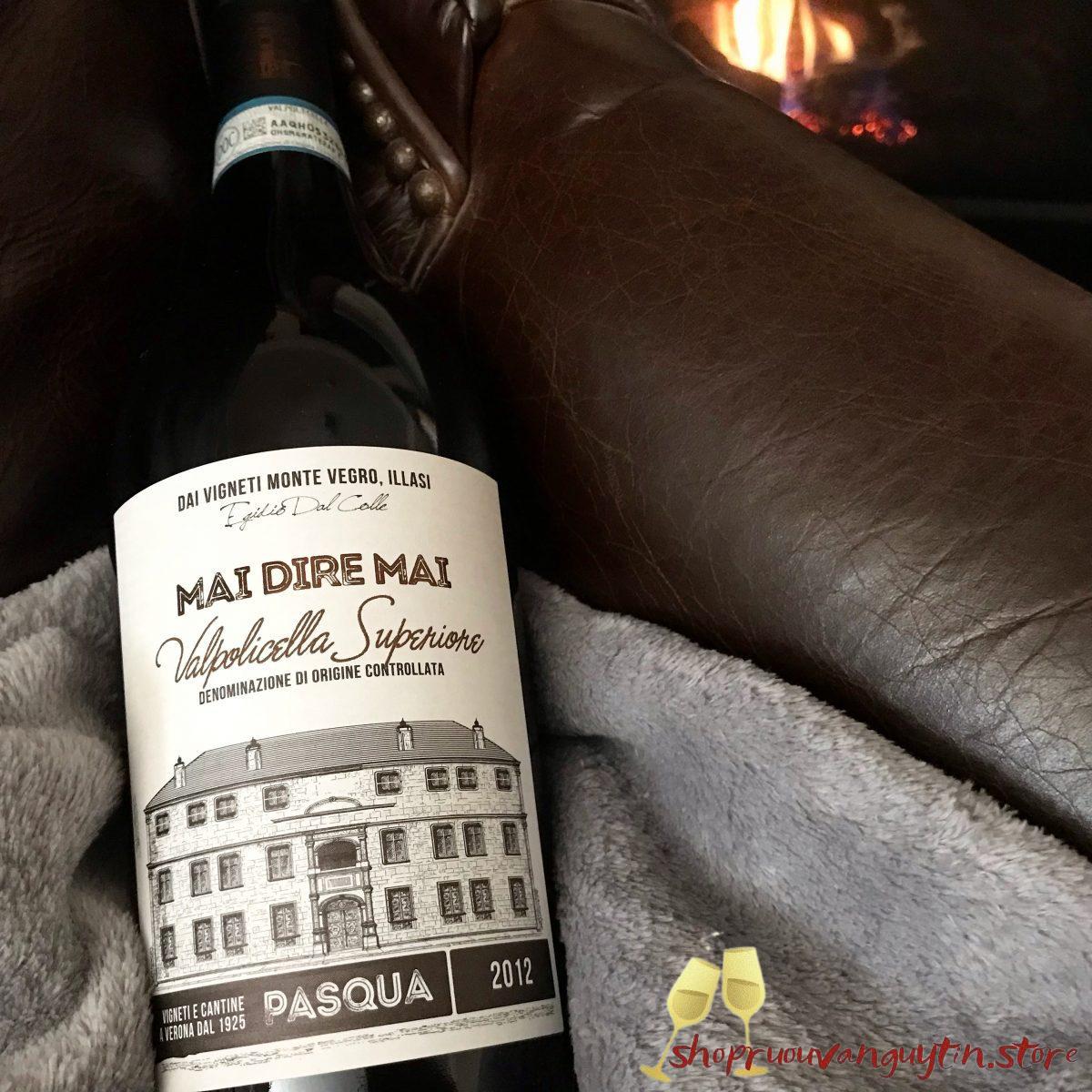 Rượu vang Ý Pasqua Mai Dire Mai Valpolicella Superiore 2015 DOC