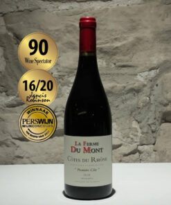 rượu vang Pháp La Ferme Du Mont – Côtes du Rhône – Première Côte 2020