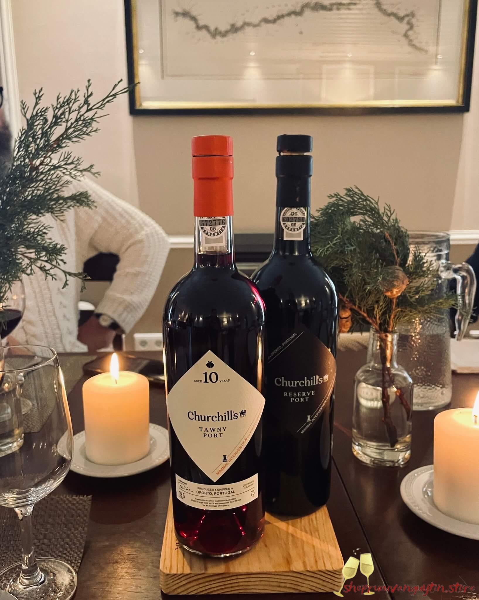 Rượu Vang Port Churchill’s Reserve Port Bồ Đào Nha