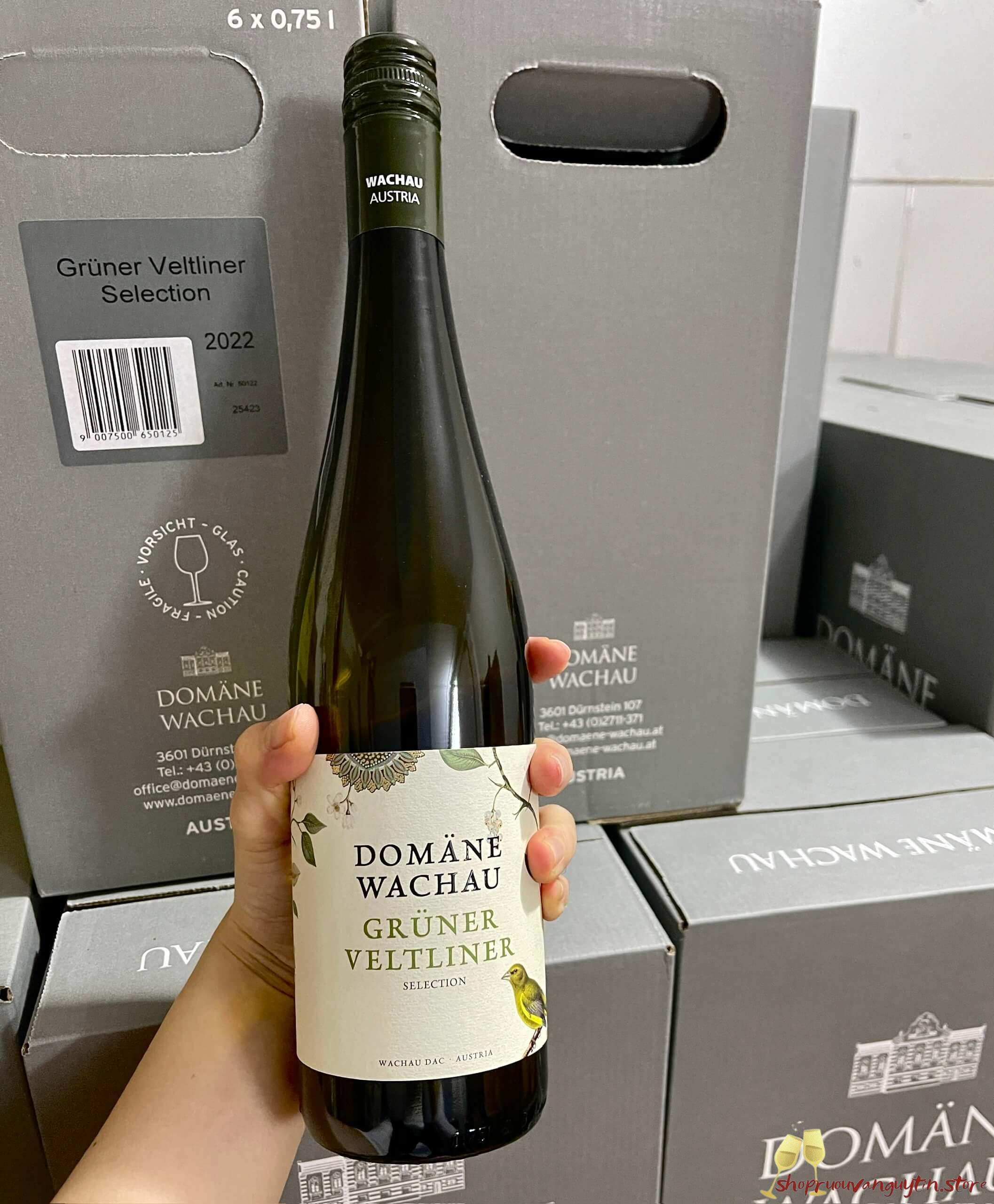 Rượu Vang Áo DOMANE WACHAU GRÜNER VELTLINER SELECTION 2022
