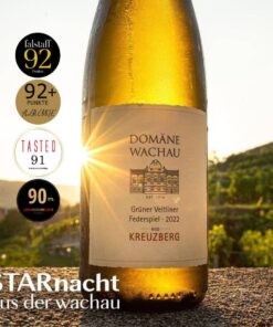 Rượu Vang Áo WACHAU GRÜNER VELTLINER FEDERSPIEL RIED KREUZBERG 2022