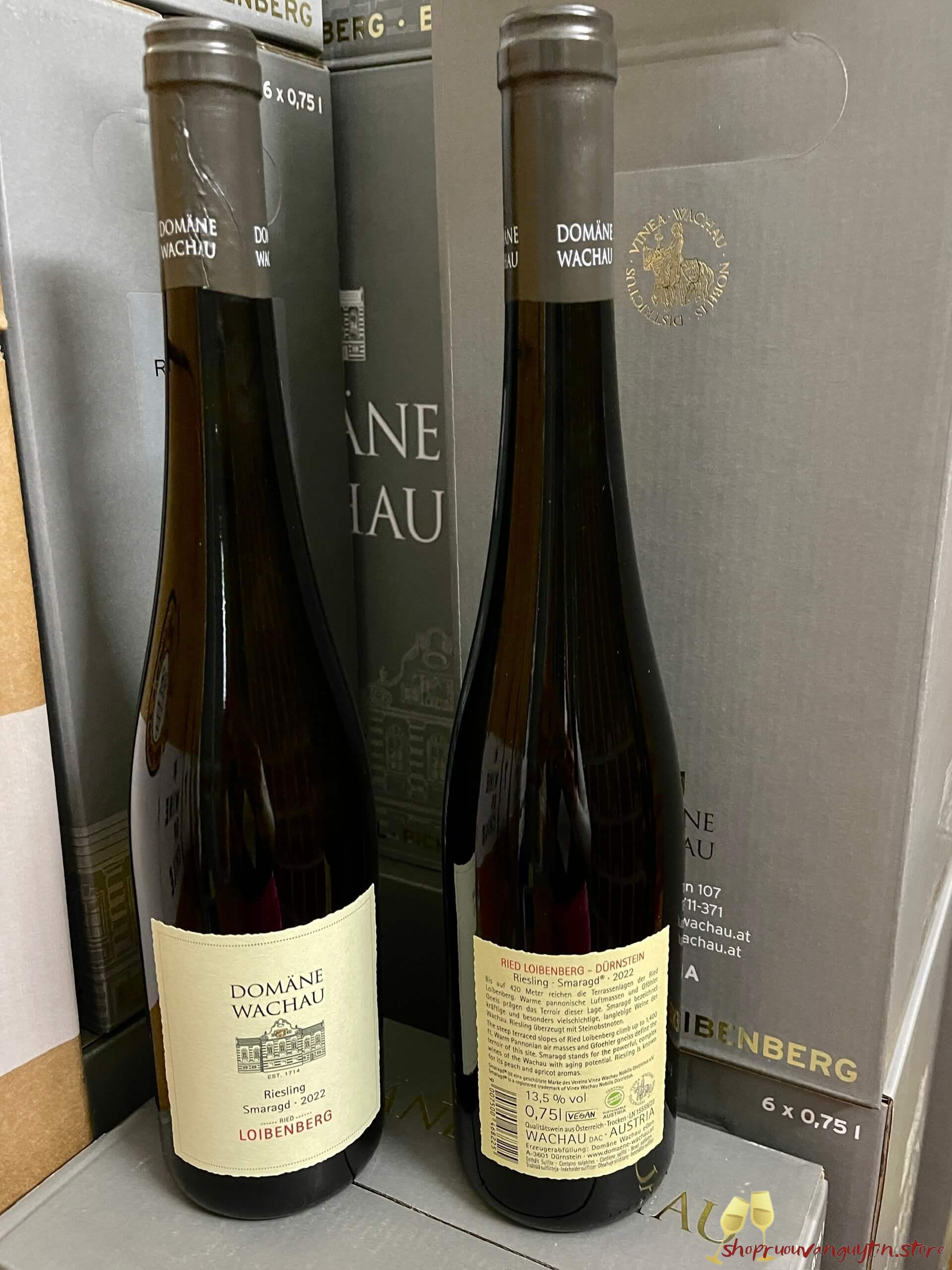 Rượu Vang Áo Wachau Riesling Smaragd Loibenberg 2022