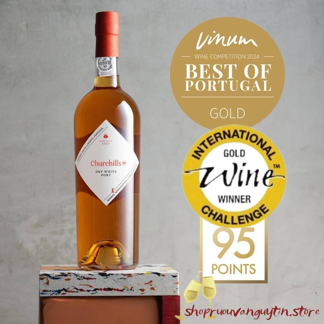 Rượu Vang Port Churchill’s Dry White Port