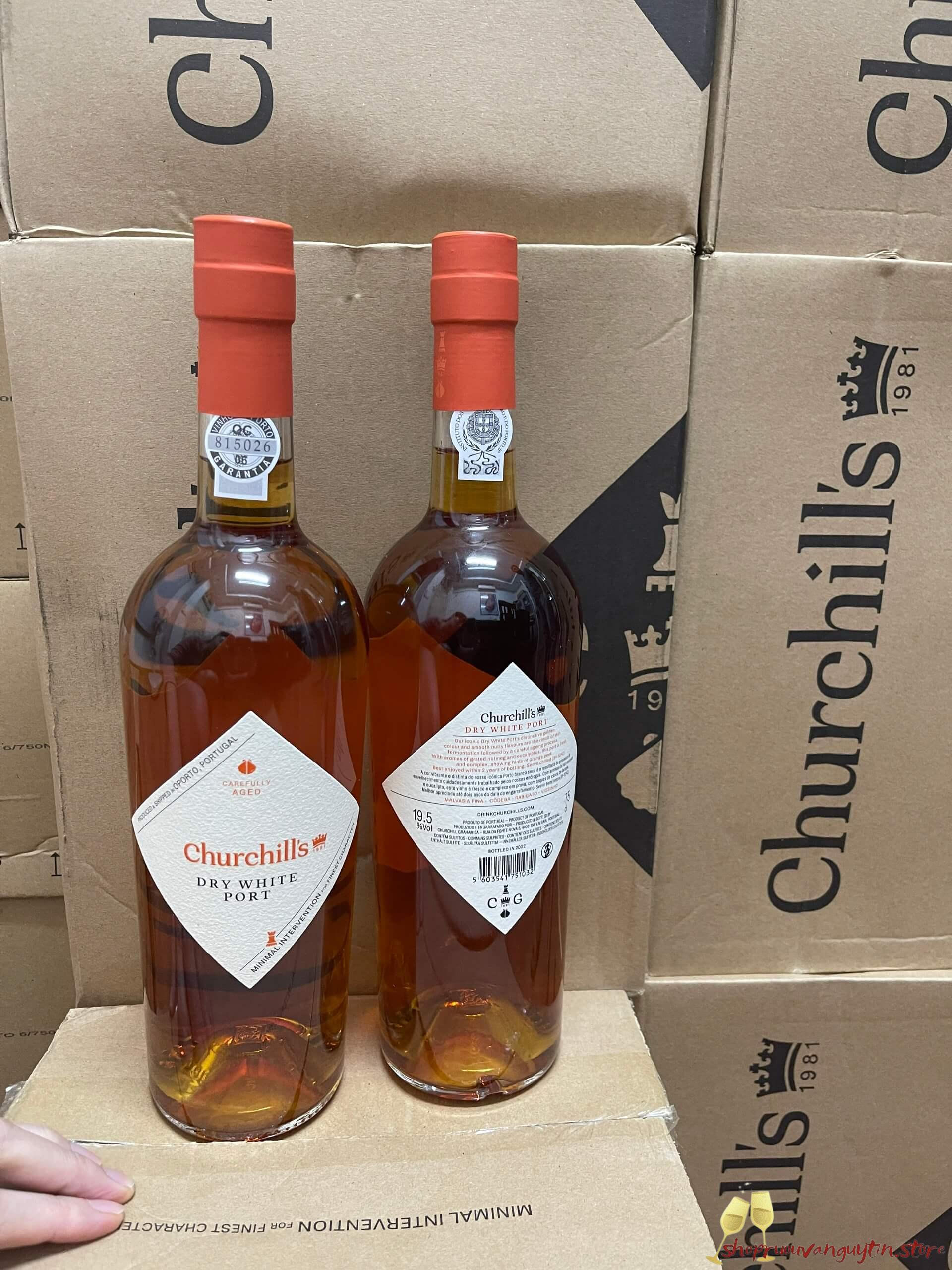Rượu Vang Port Churchill’s Dry White Port