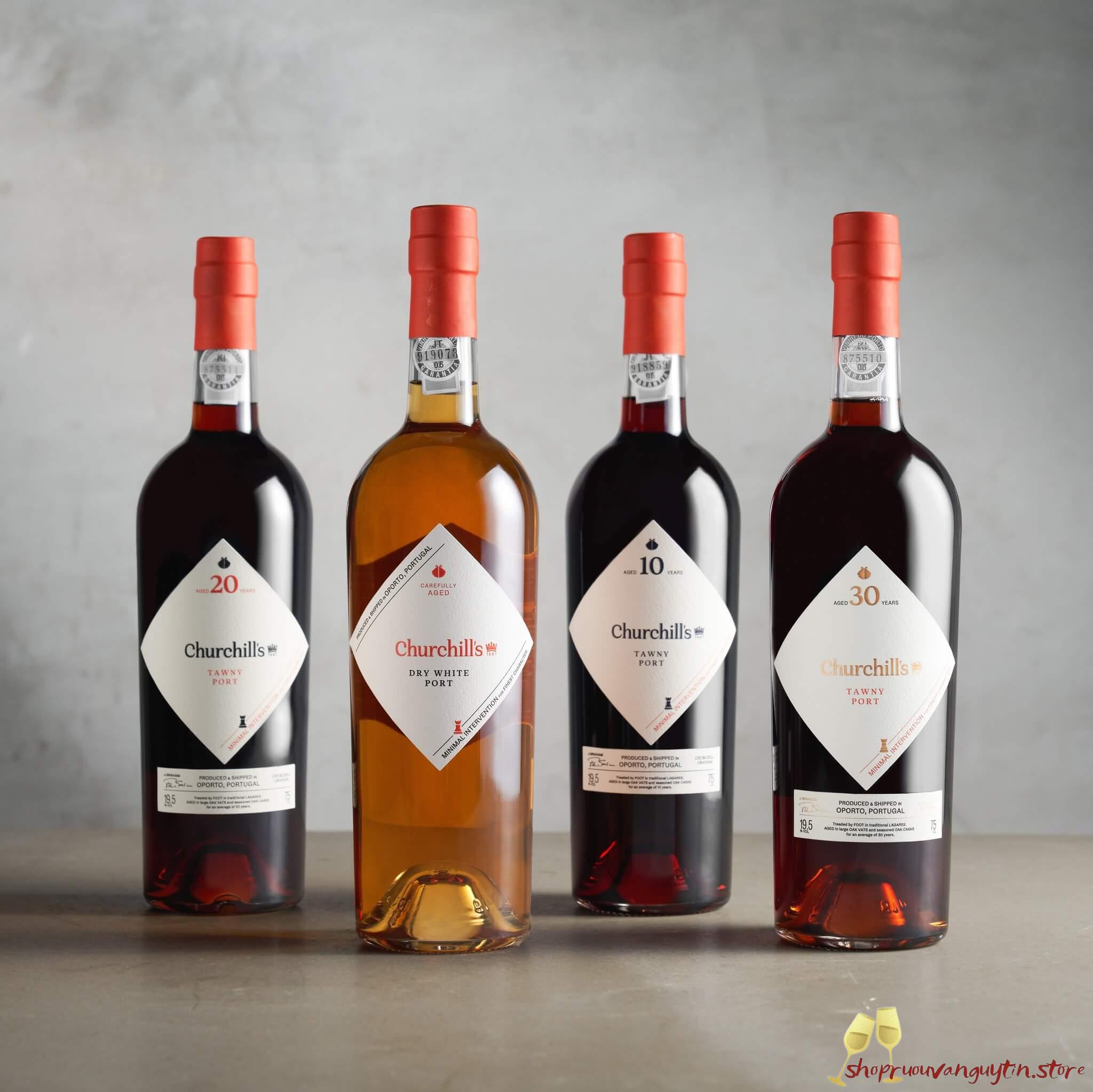 Rượu Vang Port Churchill’s Dry White Port