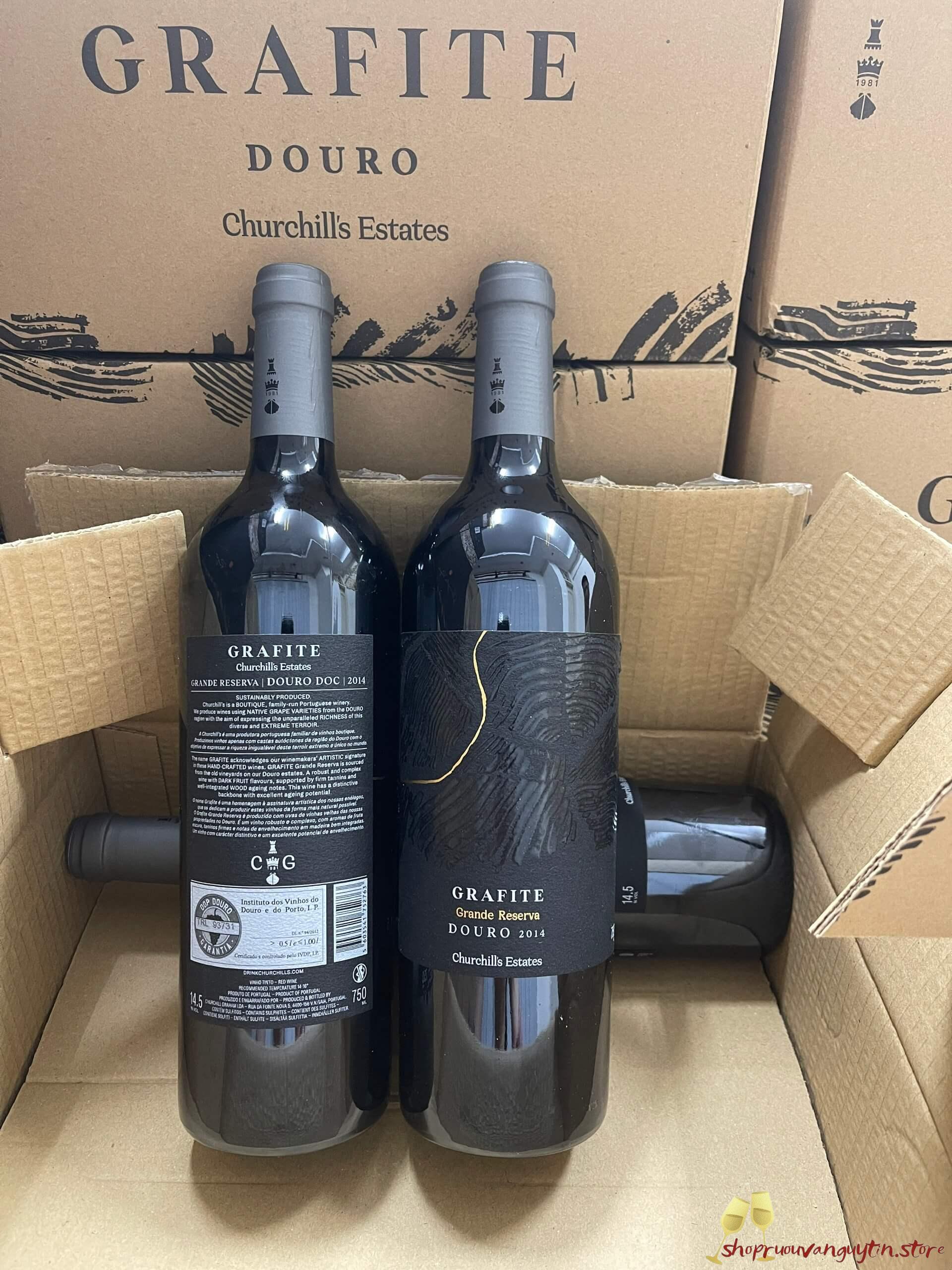 Rượu Vang Đỏ Churchill’s Estates Grafite Grand Reserva – 2014