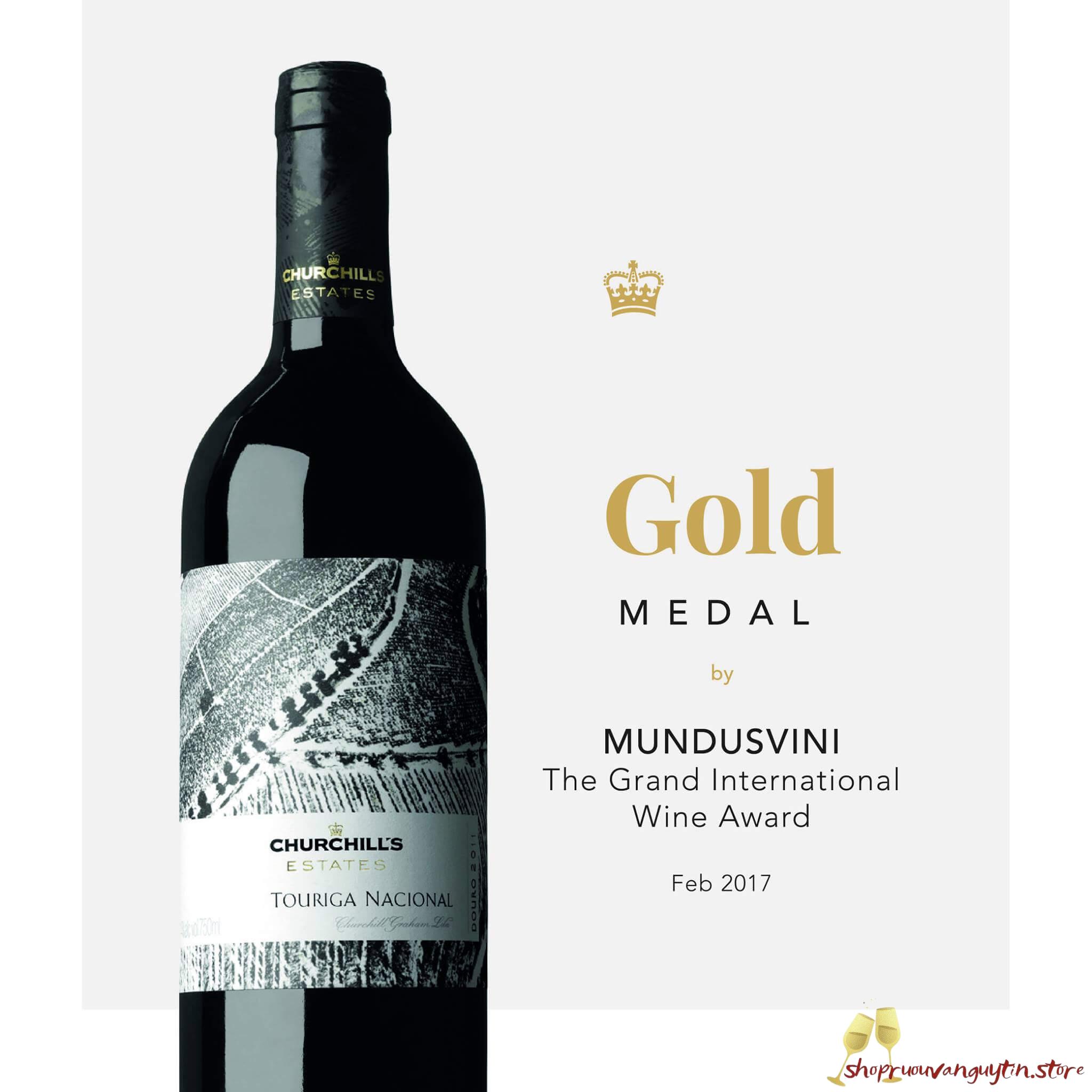 Rượu Vang Đỏ Churchill’s Estates Grafite Touriga Nacional - 2015