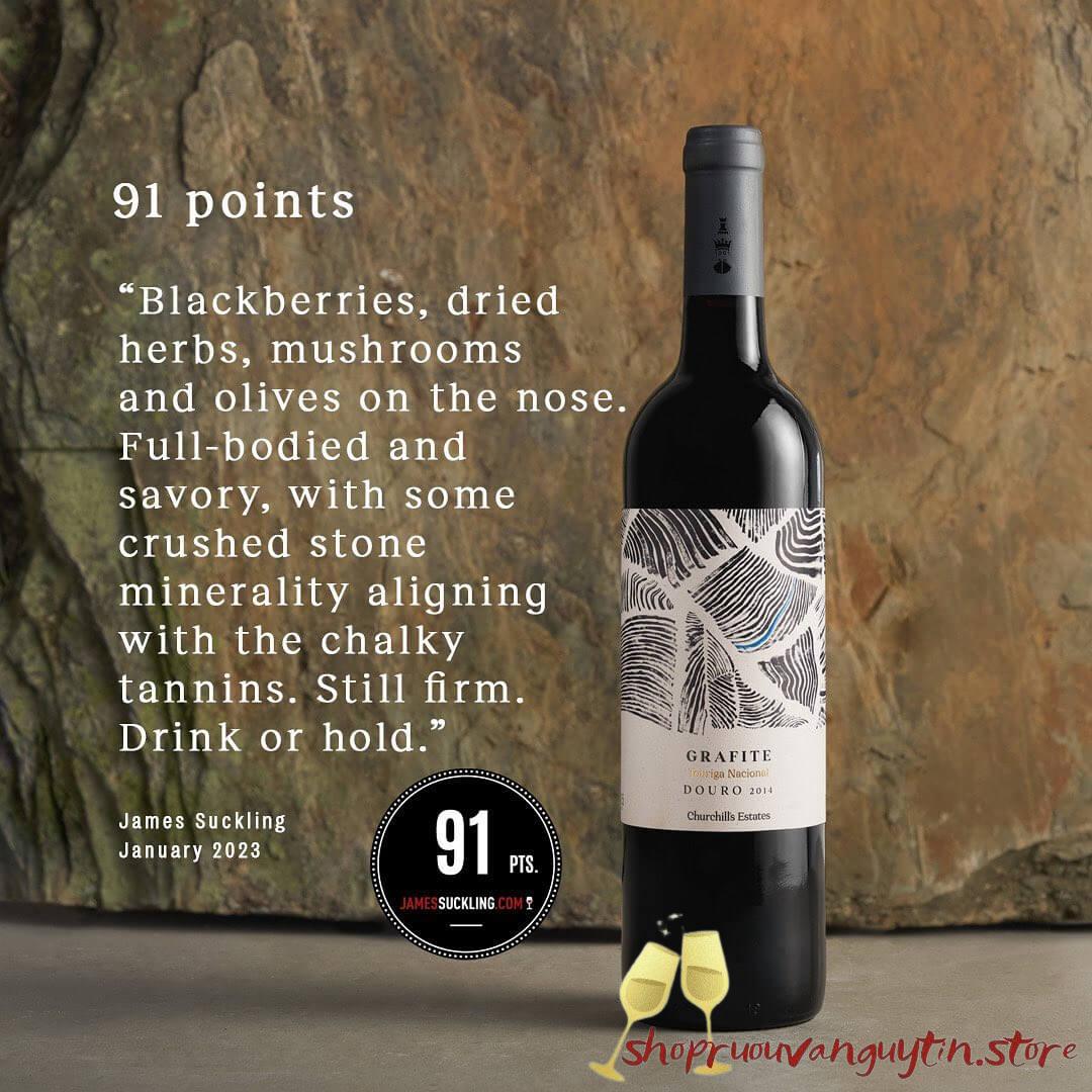 Rượu Vang Đỏ Churchill’s Estates Grafite Touriga Nacional - 2015