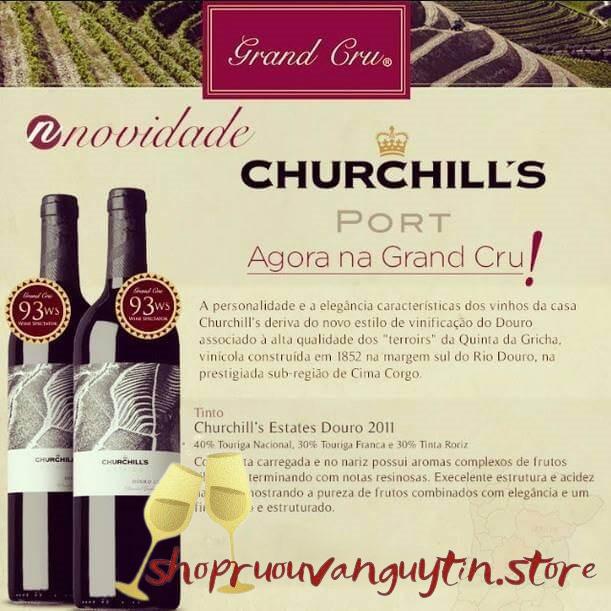 Rượu Vang Đỏ Churchill’s Estates Grafite Touriga Nacional - 2015