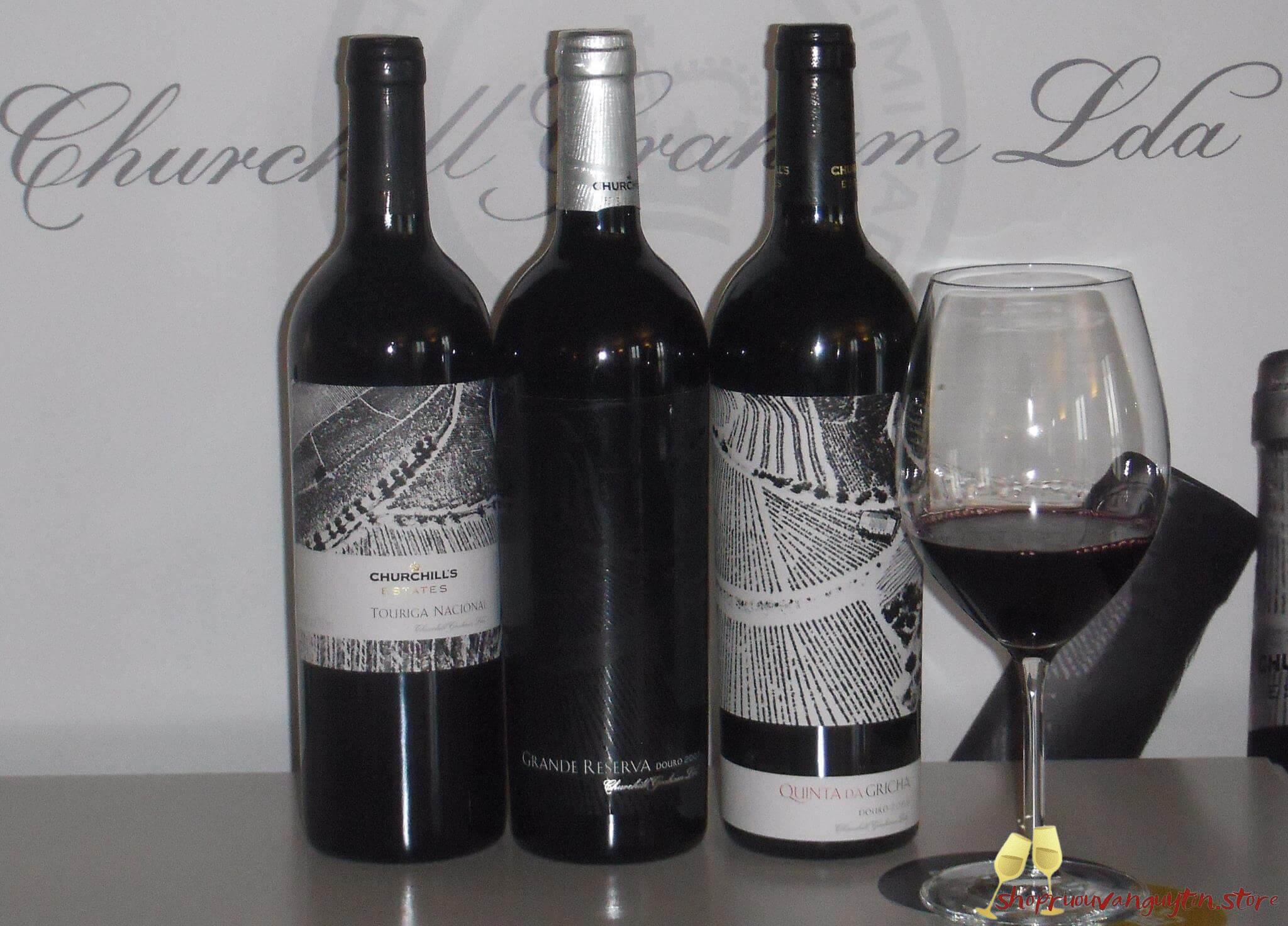 Rượu vang đỏ Churchill's Bồ Đào Nha