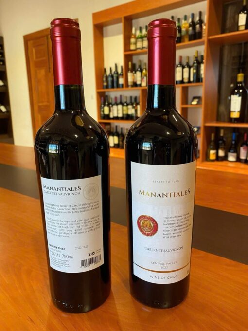 Rượu Vang Chile Manatiales Cabernet Sauvignon - Hình ảnh 2