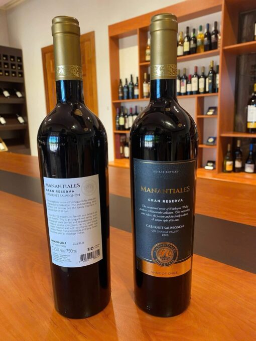 Rượu Vang Chile Manatiales Cabernet Sauvignon Gran Reserva - Hình ảnh 2